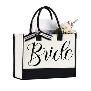 Canvas Tote Bag Bride